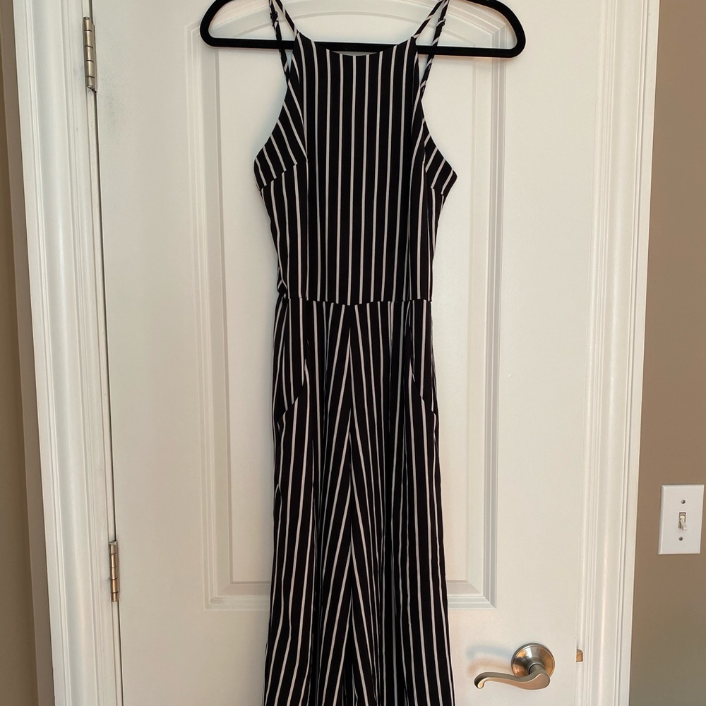 Striped Jumpsuit
